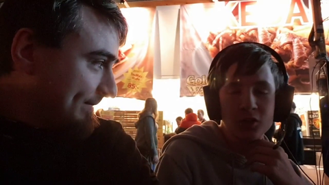 Benczek confronts the Cheater who got caught at Dreamhack Winter yesterday. original post in comments