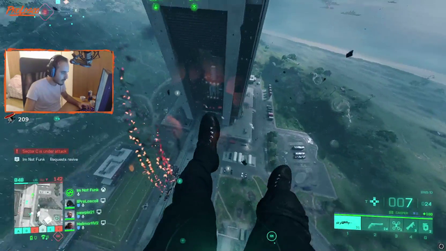 cherry picker gets cherry picked in Battlefield 2042