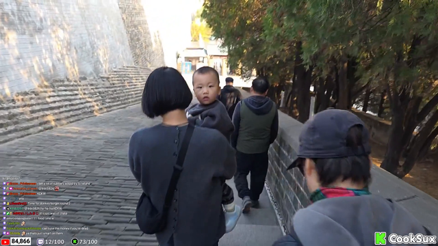 Random baby gives streamer cigarettes