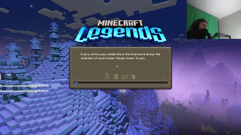 Forsen joins his first minecraft legends game