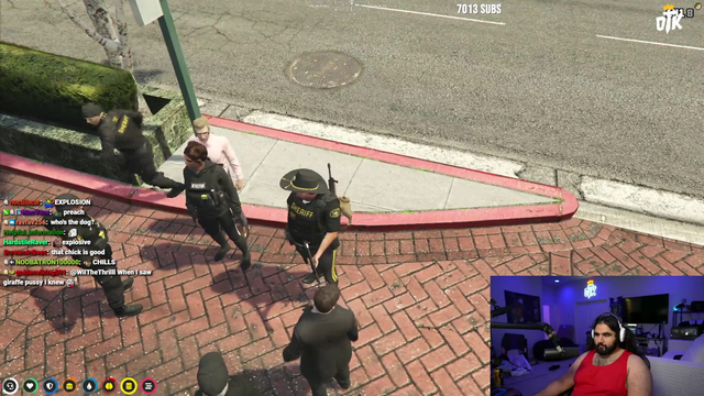 Officer Cornwood vs police dog