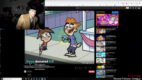 Mizkif aces memorization of a random Fairly Odd Parents clip