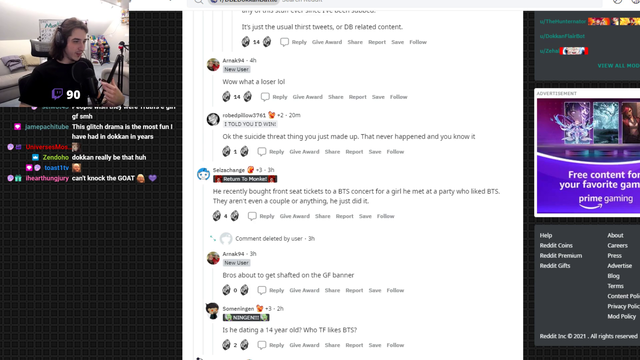 Streamer asks Twitch Chat answers