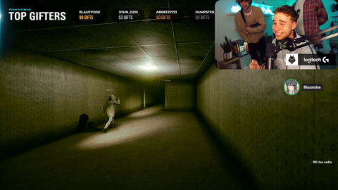 The goblin enter Blaustoise room on stream