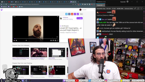 Hasan gave Sliker money thinking he was in need