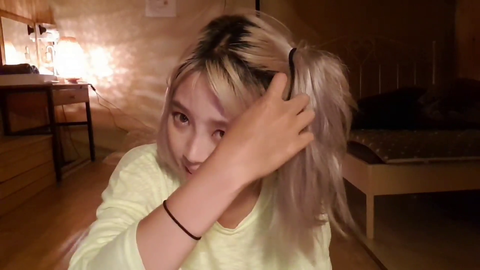a stranger enters Yuggie's tent unexpectedly at night