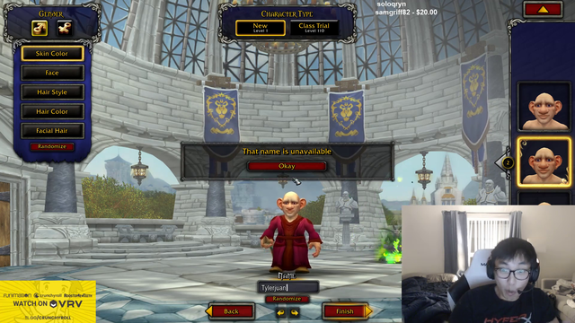 DoubleLift creating a familiar face in WoW