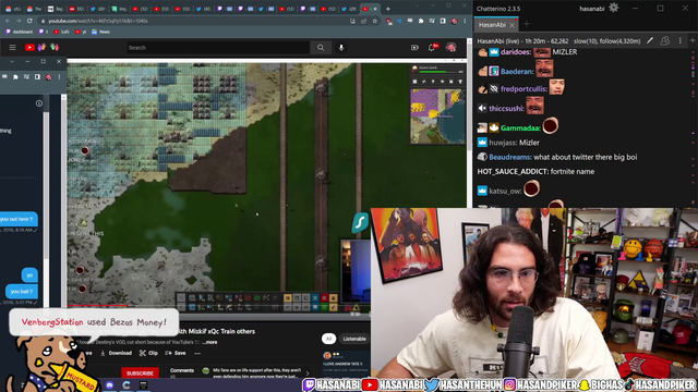 Mitch getting donowalled on twitter by hasan (cringe warning)