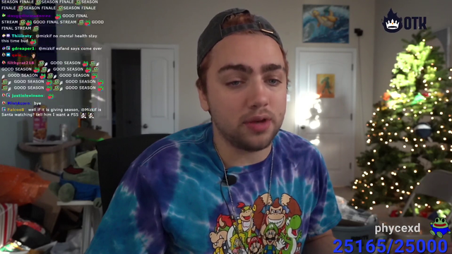Mizkif gets emotional on his last stream of the year