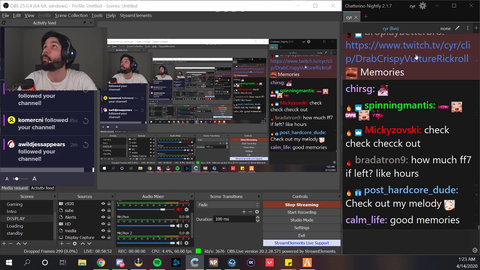 Cyr has perfect timing