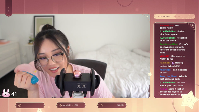 ASMRist AngelsKimi doesn't know what snoring is.