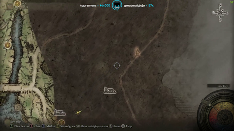 Lirik parkour in Elden Ring