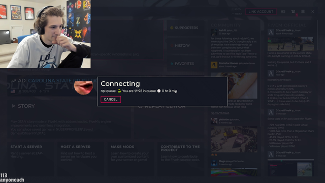 X is back to NoPixel