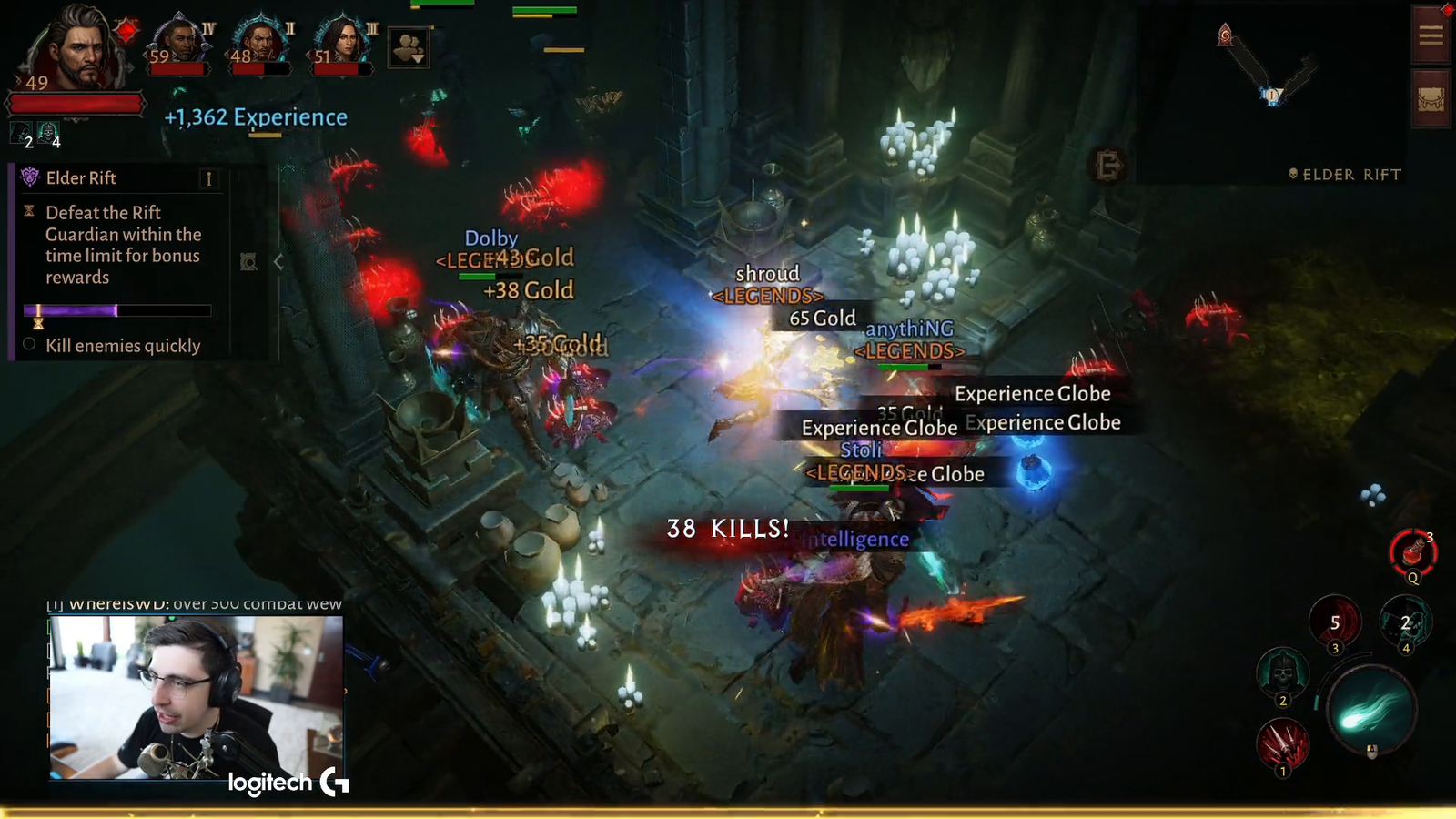 Shroud shares his favorite part of Diablo Immortal
