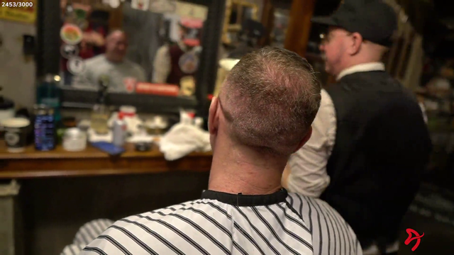 Knut gets his baldspot fixed