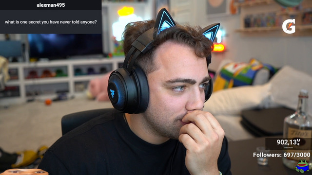 Mizkif made his dog lick his dick. WHAT?