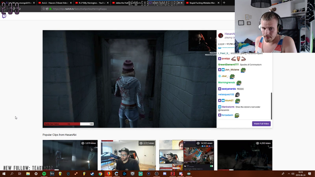 Constera gets scared by Hasan
