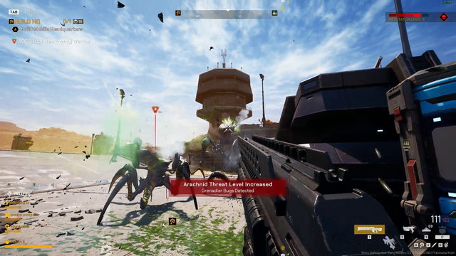 Launched across the map