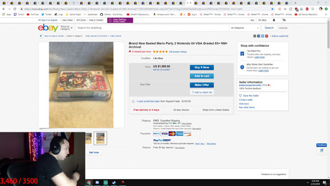 Mizkif gets a 2000$ donation to buy N64 boxes after already have recieved about 1000$ previously.