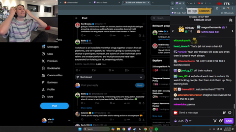 XQC was harassed by kick streamers at twitchcon as well. Says police should have been called on them. 
