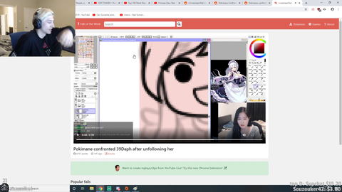 XQC Calls Out 39Daph For Leaking Pokimane DMs