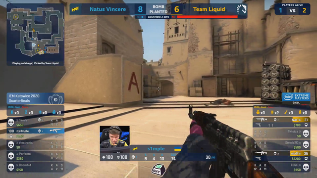 S1imple clutches 1vs2 with an amazing play