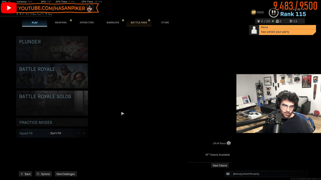 Hasans best friend Will is angry about him playing with e-girls.