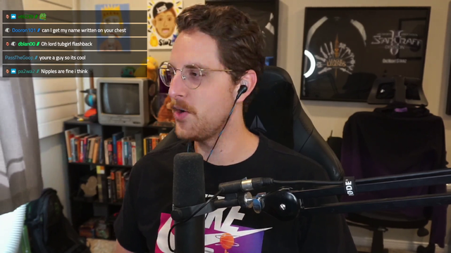 Stanz - Stanz looking into Hot Tub streamers...