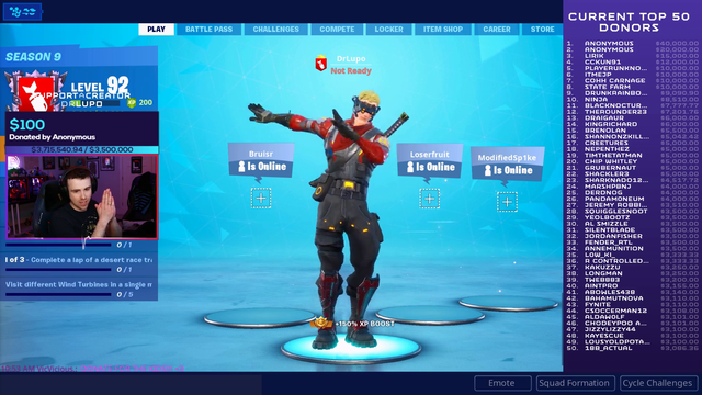 Dr Lupo's Guardian Con St Jude stream raised $900k+ in 4.5 hrs!