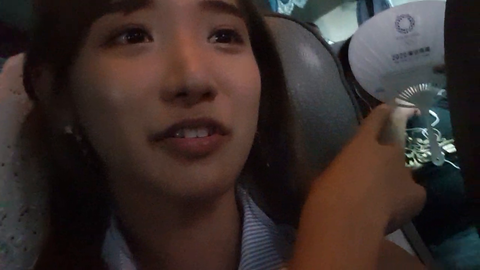 6 month stalker gets on same bus and hides face
