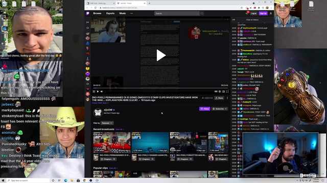 Destiny has a Message for OfflineTV