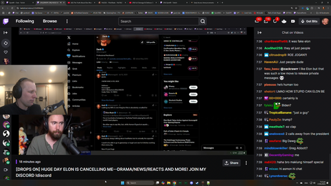 Asmongold says he's German, "the Jew opposite".