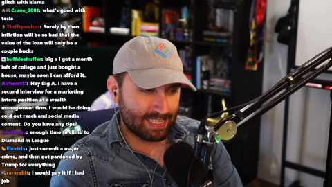 Twitch chatter brings up detail in Atrioc's background