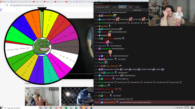 Erobb's kid slapped Erobb in the face
