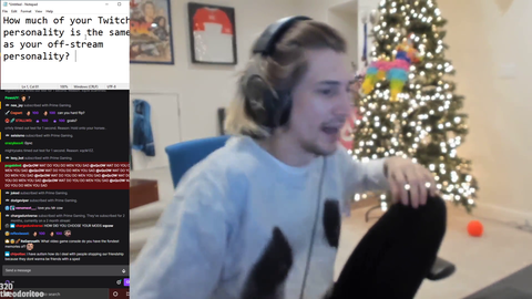 xQc Describes His Personality Off Stream