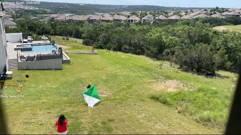Esfand destroys Bonnies kite that she worked on for days