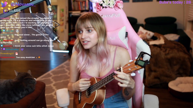 Singing riptide - clip's start and ending are looped