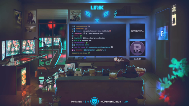 Lirik's Bloodbourne character in 2015 vs. 2021