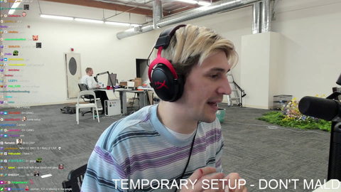 XQC gets WARNED while in the office