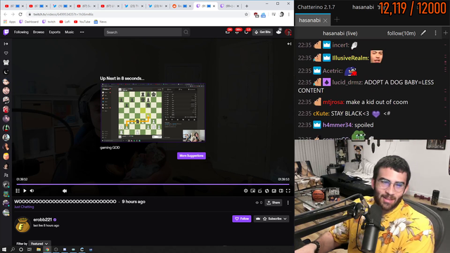 Hasan Announces new sub goal