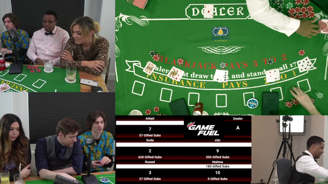 Malena goes all in and gets 21