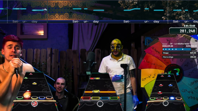 11 hours into the Rock Band marathon and The Yard is still going....strong?