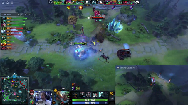 TI caster (sunsfan) hilariously calls the fate of a blue cow teetering on the brink of death