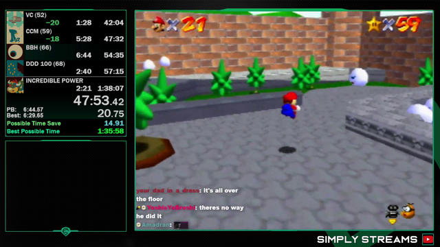 Simply pisses everywhere during WR pace run