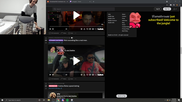 xQcOW tries to close his vent
