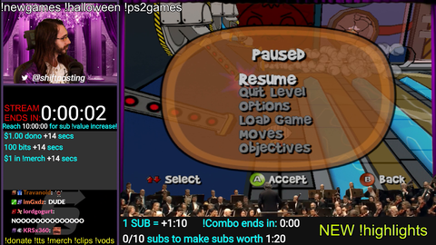 Streamer SHiFT refuses to end sub-a-thon after timer hits 0