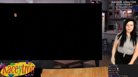 Kaceytron is told her fitness age