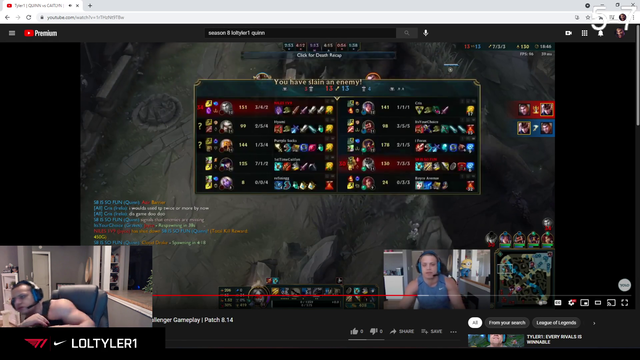 T1 speaks to his past self (sad)