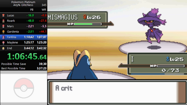 Pokemon Speedrunner Takes 3 Consecutive Crits, 1 in 4096 Odds