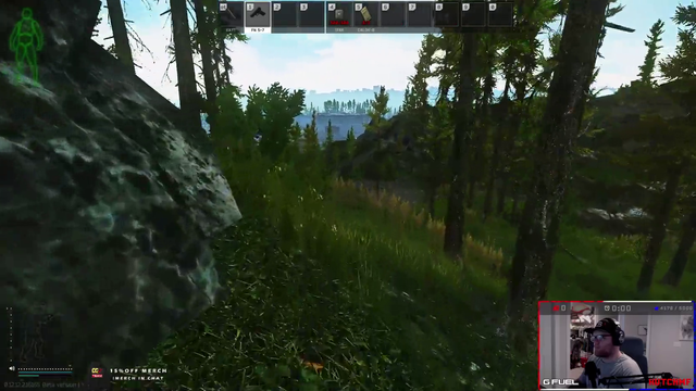 Hutch steps on a landmine and chat helps him get away from them.